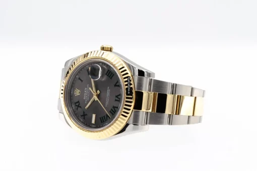 Fabulous Replica Rolex Datejust II 116333 Caliber 3136 Automatic Movement 41mm Gold/steel Case Mens/unisex Watch - Image 4