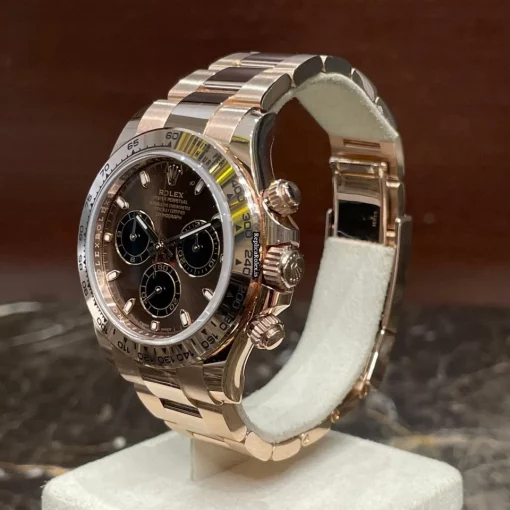 Stylish Fake Rolex Daytona 116505 Caliber 4130 Automatic Movement 40mm Rose Gold Case Mens/unisex Watch - Image 3