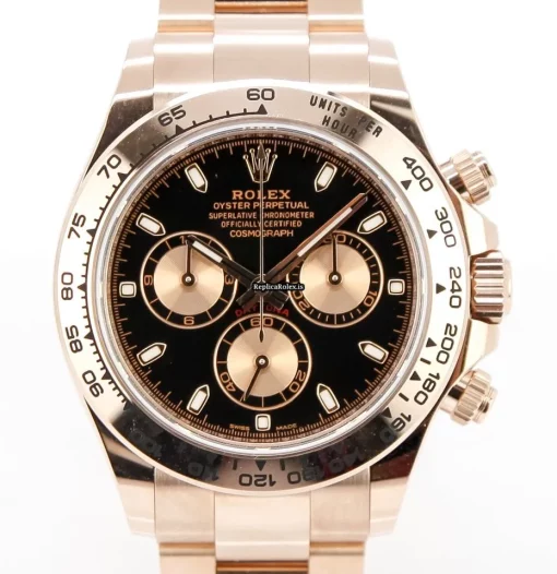 Offering Replica Rolex Daytona 116505 Caliber 4130 Automatic Movement 40mm Rose Gold Case Mens/unisex Watch