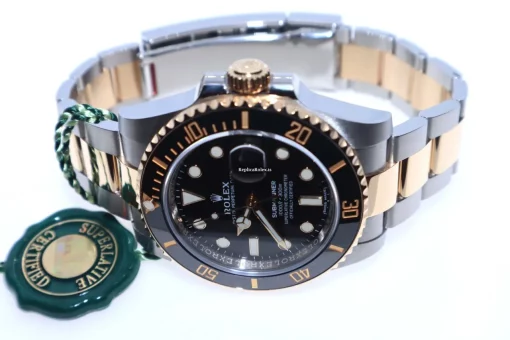 Epic Replica Rolex Submariner Date 116613ln Caliber 3135 Automatic Movement 40mm Gold/steel Case Mens/unisex Watch - Image 11