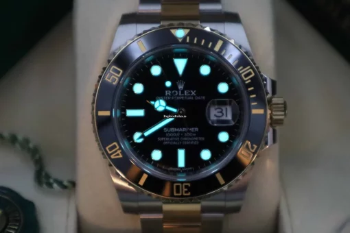 Epic Replica Rolex Submariner Date 116613ln Caliber 3135 Automatic Movement 40mm Gold/steel Case Mens/unisex Watch - Image 12