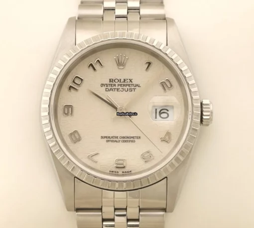 Inexpensive Clone Rolex Datejust 16220 Caliber 3135 Automatic Movement 36mm Steel Case Mens/unisex Watch