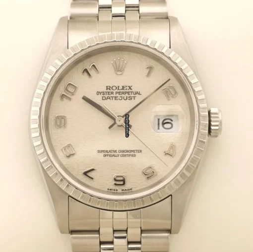 Inexpensive Clone Rolex Datejust 16220 Caliber 3135 Automatic Movement 36mm Steel Case Mens/unisex Watch - Image 3
