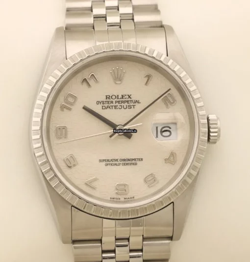 Inexpensive Clone Rolex Datejust 16220 Caliber 3135 Automatic Movement 36mm Steel Case Mens/unisex Watch - Image 4