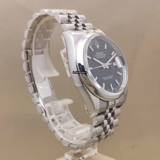 Cool Replica Rolex Datejust 116200 Caliber 3135 Automatic Movement 36mm Steel Case Mens/unisex Watch - Image 3