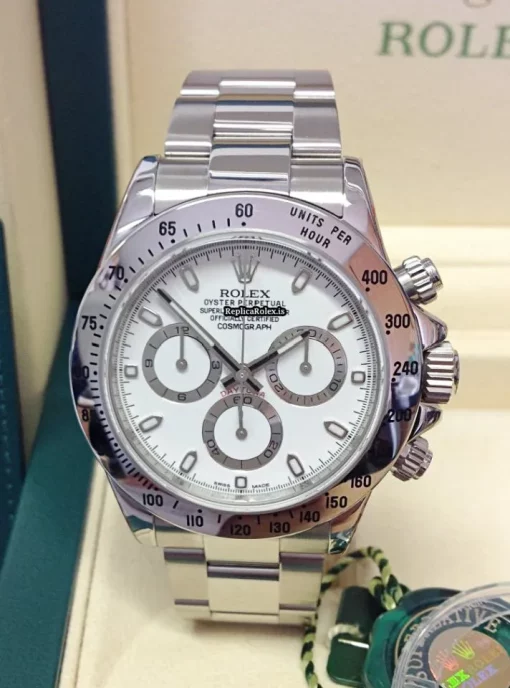 Inexpensive Clone Rolex Daytona 116520 Caliber 4130 Automatic Movement 40mm Steel Case Mens/unisex Watch