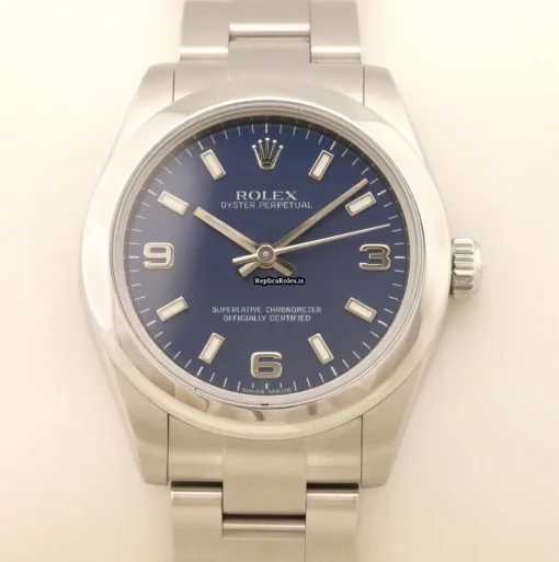 Wonderful Knockoff Rolex Oyster Perpetual 31 177200 Caliber 2231 Automatic Movement 31mm Steel Case Womens Watch - Image 3