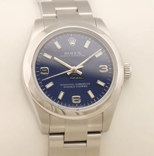 Wonderful Knockoff Rolex Oyster Perpetual 31 177200 Caliber 2231 Automatic Movement 31mm Steel Case Womens Watch - Image 4