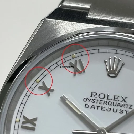 Amazing Copies Rolex Datejust Oysterquartz 17000 Steel Case Watch - Image 6