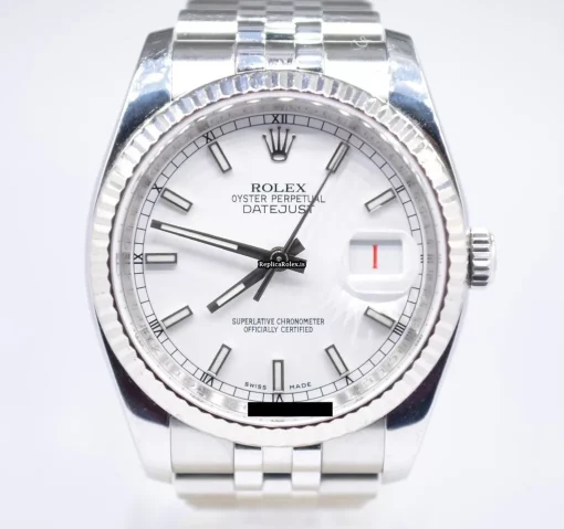 Incredible Fake Rolex Datejust 116234 Caliber 3135 Automatic Movement 36mm Steel Case Mens/unisex Watch