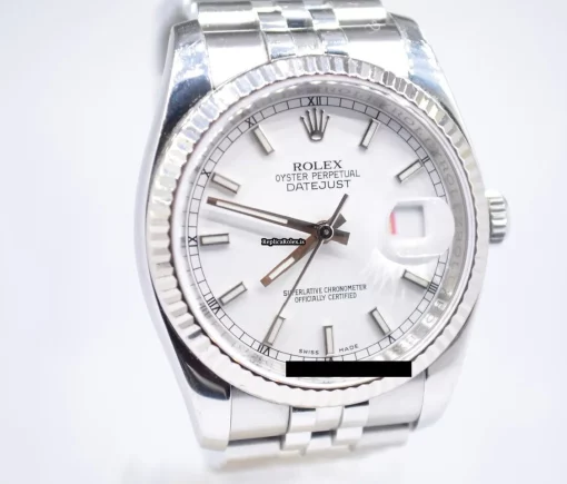 Incredible Fake Rolex Datejust 116234 Caliber 3135 Automatic Movement 36mm Steel Case Mens/unisex Watch - Image 3