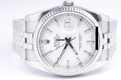 Incredible Fake Rolex Datejust 116234 Caliber 3135 Automatic Movement 36mm Steel Case Mens/unisex Watch - Image 4