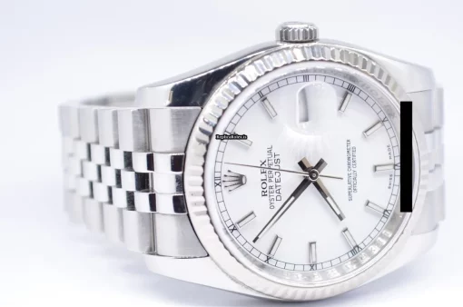 Incredible Fake Rolex Datejust 116234 Caliber 3135 Automatic Movement 36mm Steel Case Mens/unisex Watch - Image 5