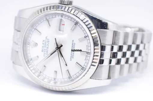 Incredible Fake Rolex Datejust 116234 Caliber 3135 Automatic Movement 36mm Steel Case Mens/unisex Watch - Image 6