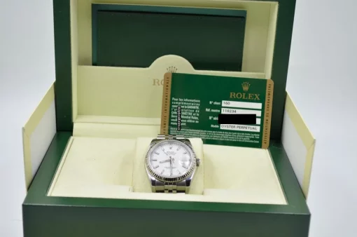 Incredible Fake Rolex Datejust 116234 Caliber 3135 Automatic Movement 36mm Steel Case Mens/unisex Watch - Image 7