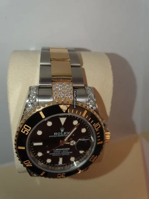 Great Replica Rolex Submariner Date 116613ln Caliber 3135 Automatic Movement 40mm Gold/steel Case Mens/unisex Watch - Image 4