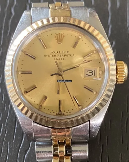 Offering Fake Rolex Lady-datejust 6917 Caliber 2030 Automatic Movement 25x12mm Steel Case Womens Watch
