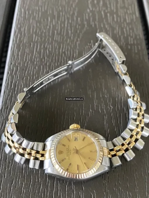 Offering Fake Rolex Lady-datejust 6917 Caliber 2030 Automatic Movement 25x12mm Steel Case Womens Watch - Image 4