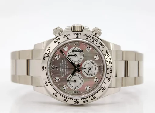 Neat Fakes Rolex Daytona 116509 Caliber 4130 Automatic Movement 40mm White Gold Case Mens/unisex Watch - Image 3