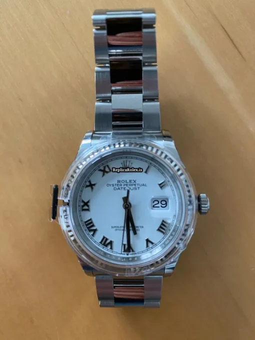 Top Replica Rolex Datejust 126234 Caliber 3235 Automatic Movement 36mm Steel Case Mens/unisex Watch - Image 9