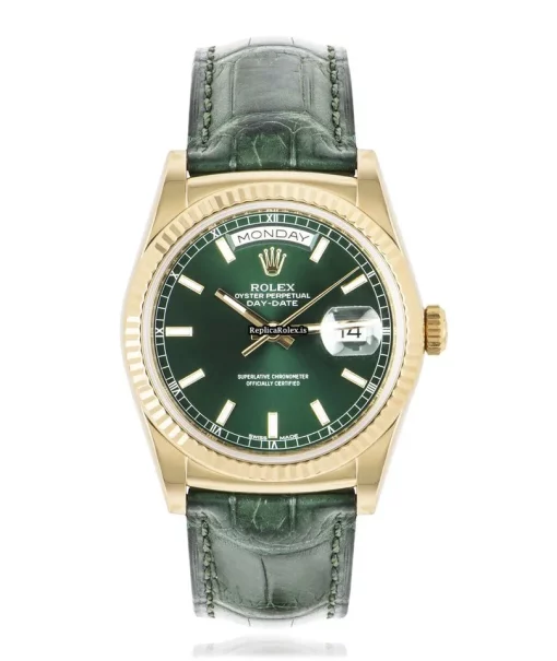 Top Replica Rolex Day-date 36 118138 Automatic Movement 36mm Yellow Gold Case Mens/unisex Watch