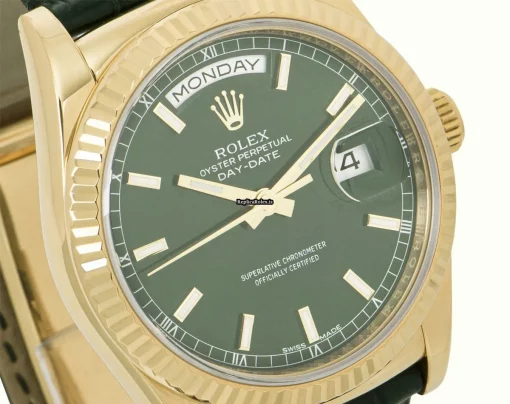 Top Replica Rolex Day-date 36 118138 Automatic Movement 36mm Yellow Gold Case Mens/unisex Watch - Image 4