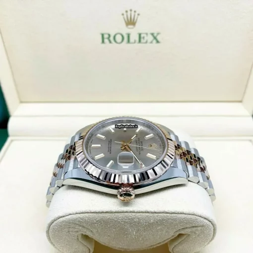 Cool Replica Rolex Datejust II 126331 Caliber 3235 Automatic Movement 41mm Gold/steel Case Mens/unisex Watch - Image 3