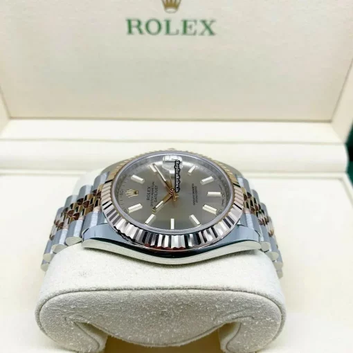 Cool Replica Rolex Datejust II 126331 Caliber 3235 Automatic Movement 41mm Gold/steel Case Mens/unisex Watch - Image 4