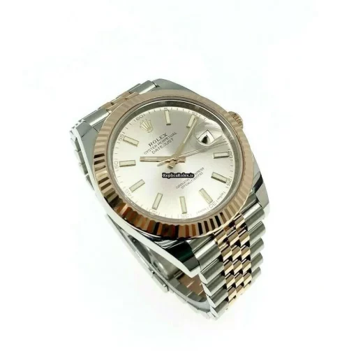 Cool Replica Rolex Datejust II 126331 Caliber 3235 Automatic Movement 41mm Gold/steel Case Mens/unisex Watch - Image 8