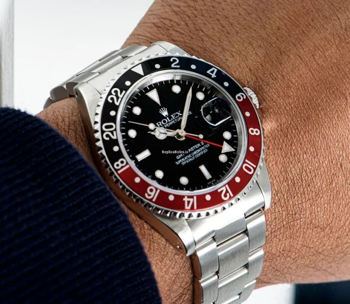 Top Fake Rolex Gmt-master II 16710 Automatic Movement 40mm Steel Case Mens/unisex Watch - Image 6