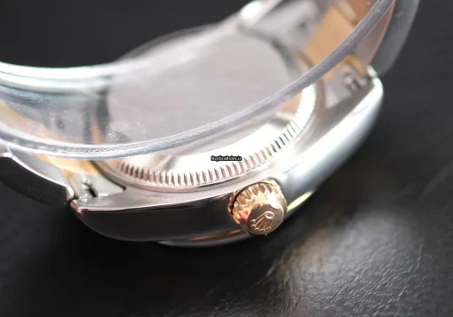 Epic Knockoff Rolex Lady-datejust 179163 Caliber 2235 Automatic Movement 26mm Gold/steel Case Womens Watch - Image 7