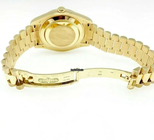 Fine Fakes Rolex Day-date II 218238 Caliber 3156 Automatic Movement 41mm Yellow Gold Case Mens/unisex Watch - Image 6