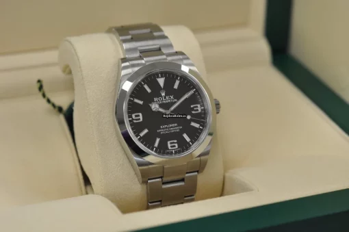 Unique Fakes Rolex Explorer 214270 Caliber 3132 Automatic Movement 39mm Steel Case Mens/unisex Watch - Image 3