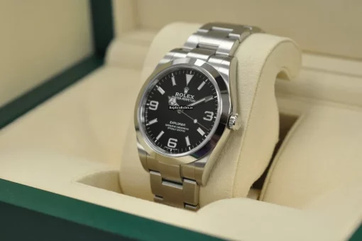 Unique Fakes Rolex Explorer 214270 Caliber 3132 Automatic Movement 39mm Steel Case Mens/unisex Watch - Image 4