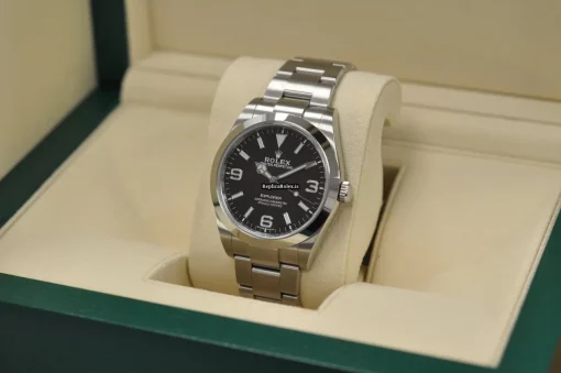 Unique Fakes Rolex Explorer 214270 Caliber 3132 Automatic Movement 39mm Steel Case Mens/unisex Watch - Image 5