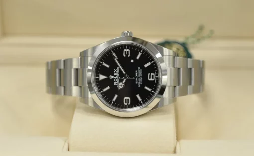 Unique Fakes Rolex Explorer 214270 Caliber 3132 Automatic Movement 39mm Steel Case Mens/unisex Watch - Image 8