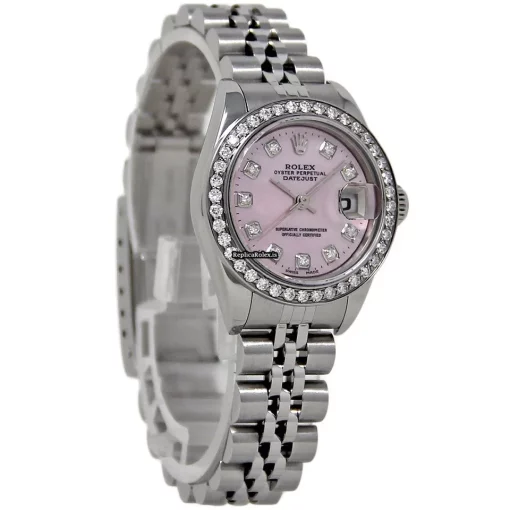 Affordable Fake Rolex Lady-datejust 79174 Automatic Movement 26mm Steel Case Womens Watch - Image 5