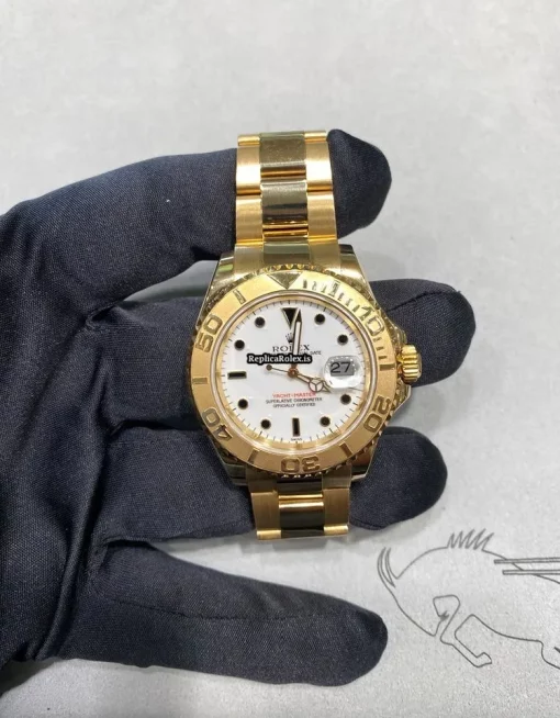 Special Knockoff Rolex Yacht-master 40 16628 Caliber 3135 Automatic Movement 40mm Yellow Gold Case Mens/unisex Watch