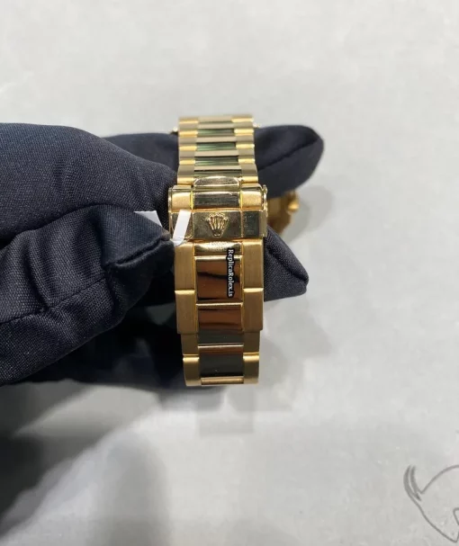 Special Knockoff Rolex Yacht-master 40 16628 Caliber 3135 Automatic Movement 40mm Yellow Gold Case Mens/unisex Watch - Image 4