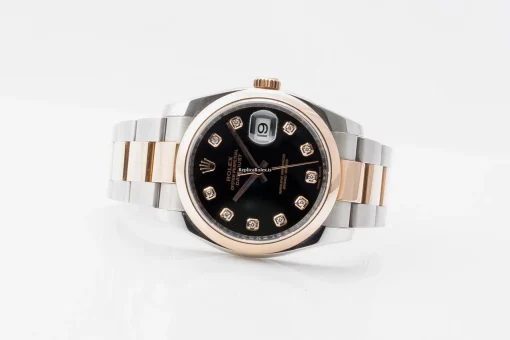 Ideal Replica Rolex Datejust 116201 Automatic Movement 36mm Gold/steel Case Mens/unisex Watch - Image 4