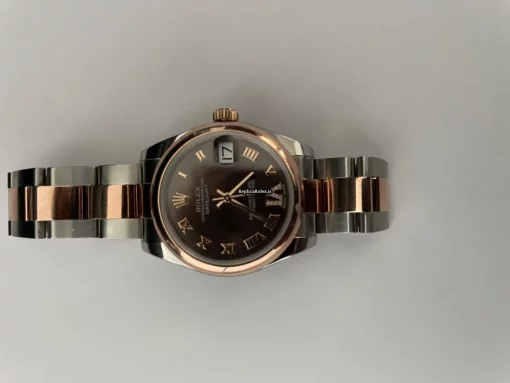 Pleasing Replica Rolex Lady-datejust 178241 Caliber 2235 Automatic Movement 31mm Rose Gold Case Womens Watch - Image 9