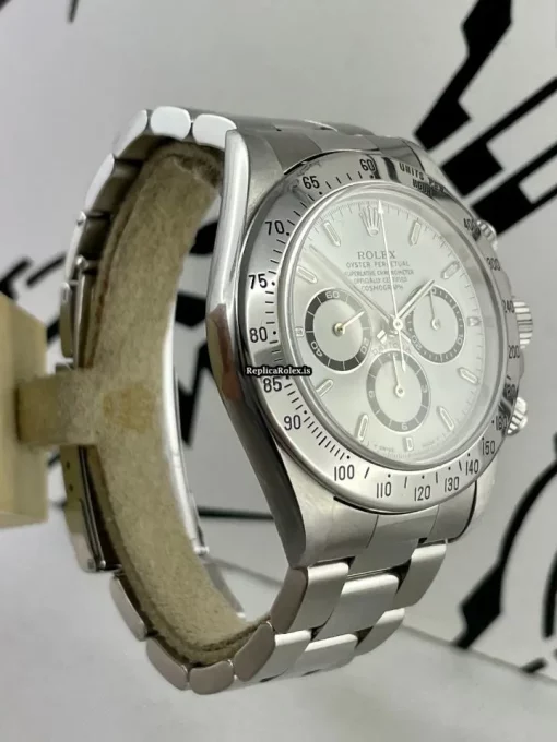 Defect Fake Rolex Daytona 16520 Zenith El Primero Caliber 4030 Automatic Movement 40mm Steel Case Mens/unisex Watch - Image 2