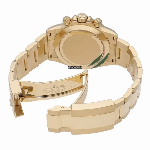 Ideal Replica Rolex Daytona 116508 Caliber 4130 Automatic Movement 40mm Yellow Gold Case Watch - Image 4