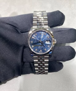 Popular Fake Rolex Datejust 126234-0027 Automatic Movement 36mm White Gold Case Mens/unisex Watch
