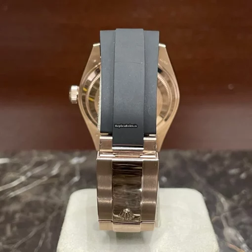 Superb Fake Rolex Sky-dweller 326235 Automatic Movement 42mm Rose Gold Case Mens/unisex Watch - Image 4