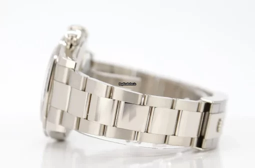 Stylish Replica Rolex Daytona 116509 White Gold Case Watch - Image 4