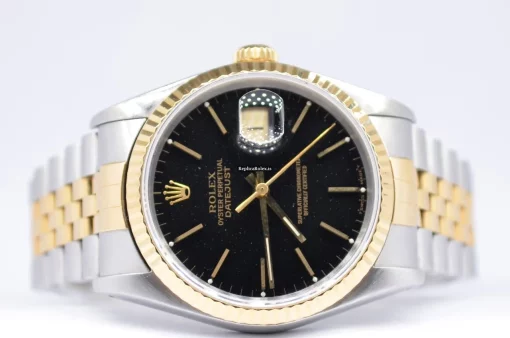 Superior Replica Rolex Datejust 16233 Caliber 3135 Automatic Movement 36mm Gold/steel Case Mens/unisex Watch - Image 4