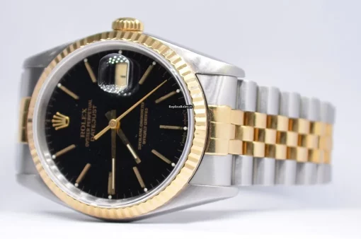 Superior Replica Rolex Datejust 16233 Caliber 3135 Automatic Movement 36mm Gold/steel Case Mens/unisex Watch - Image 5