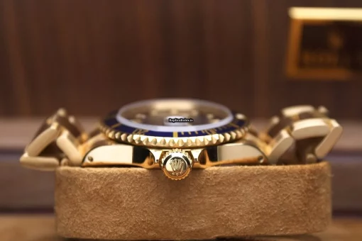 Fantastic Fake Rolex Submariner Date 16618 Caliber 3135 Automatic Movement 40mm Yellow Gold Case Mens/unisex Watch - Image 2