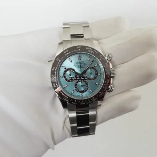 Excellent Fake Rolex Daytona 116506 Caliber 4130 Automatic Movement 40mm Platinum Case Mens/unisex Watch